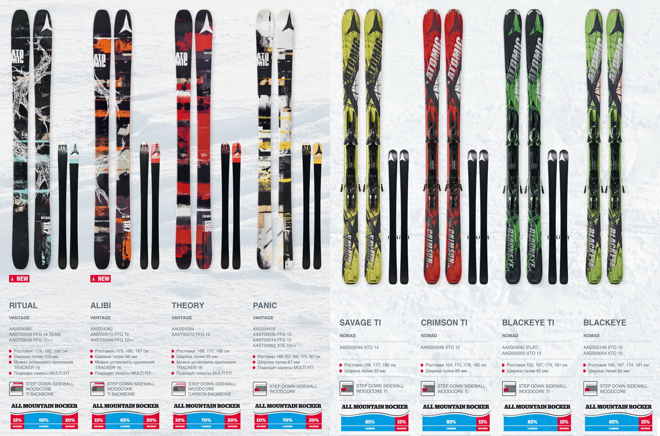 Горные лыжи Rossignol 9x WC